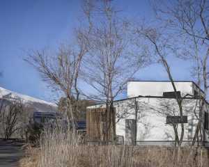 自然をそばに感じて暮らす　余白のある白い家